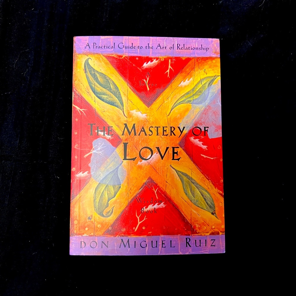 Don Miguel Ruiz… The Mastery Of Love.  Perfect condition, soft cover